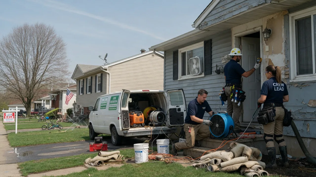 Flood Cleanup in Menasha, WI near me