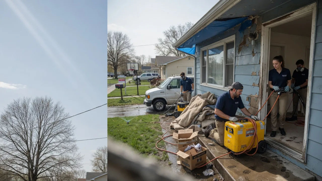 Basement Flood Cleanup in Menasha, WI near me